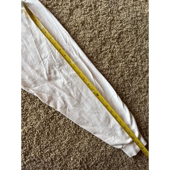 VTG 90’s SDI Snowboard Squaw Valley USA Made Single Stitch XL White Long-Sleeve - Picture 10 of 10